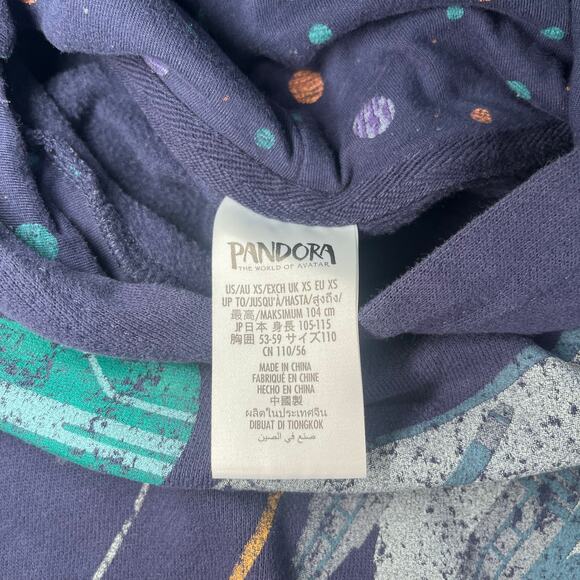 Disney Store Valley of Mo'ara Hoodie Sweatshirt The World of Avatar Pandora - Picture 4 of 5